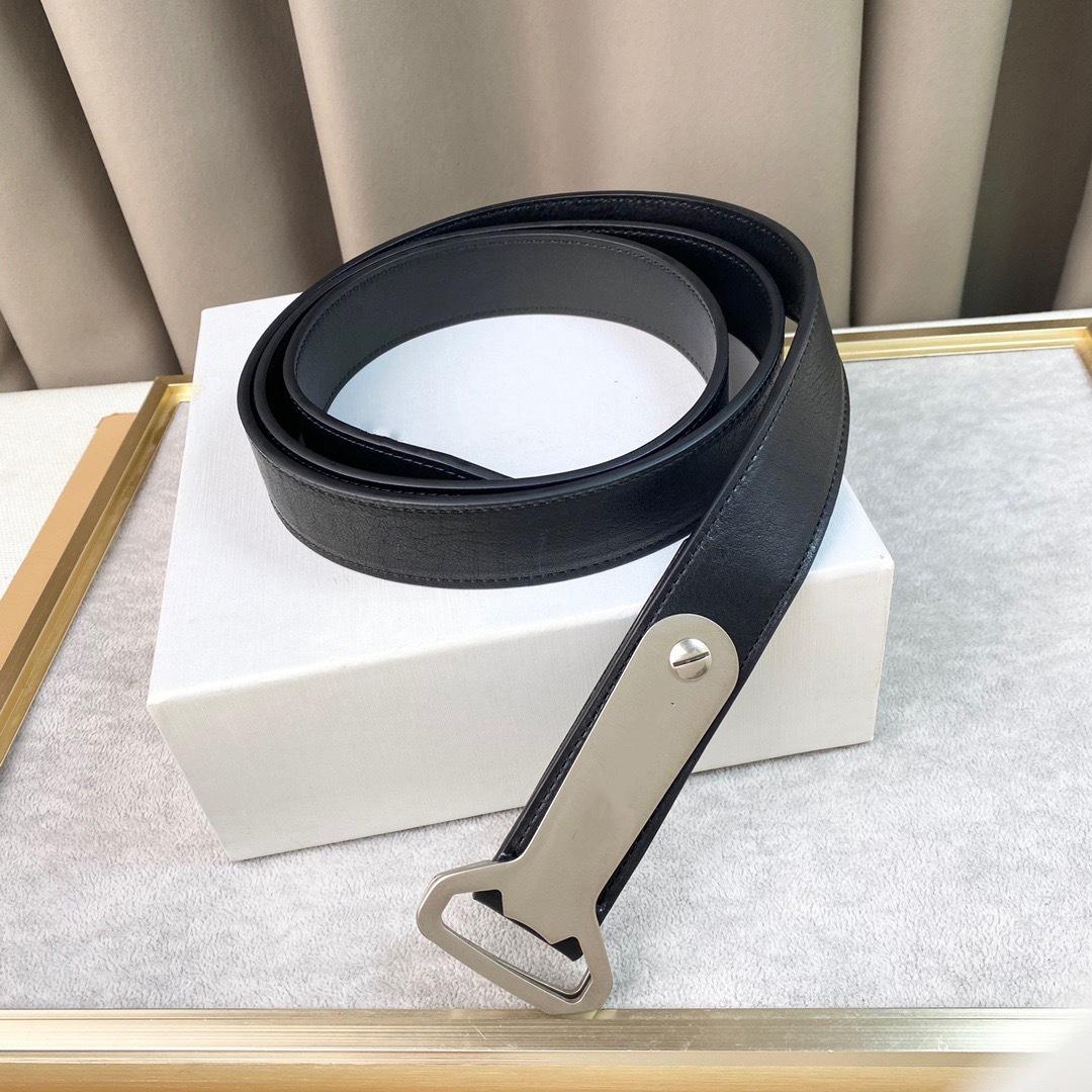 

New Genuine Leather Paris Corkscrew Top Layer Cowhide Women s Belt Versatile Length Adjustable Men s High-end Belt 110cm