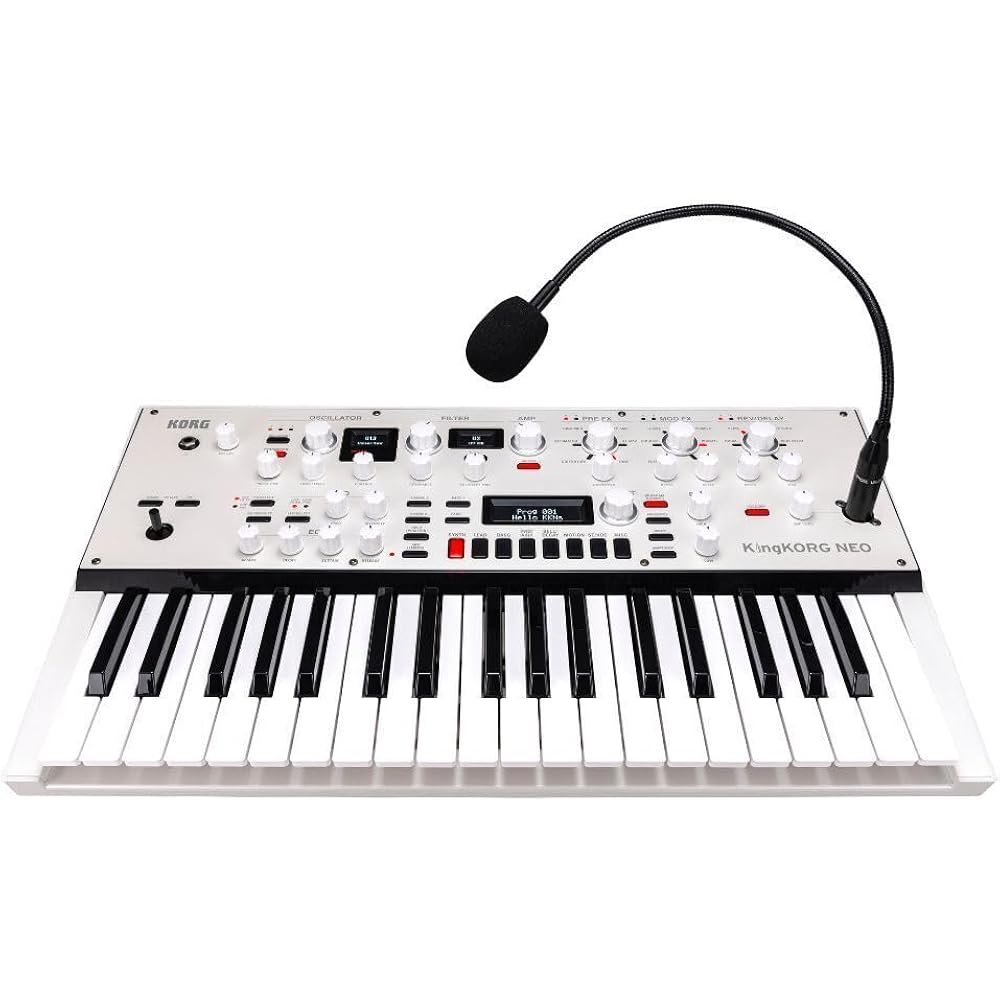 KORG virtual analog synthesizer KingKorg NEO with vocoder function, 37 keys