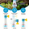 360 Degree Adjustable Kitchen Sink Faucet Extender Multi Color Tap Water Filter with Sediment Balls Bio Filter UV Sterilizer