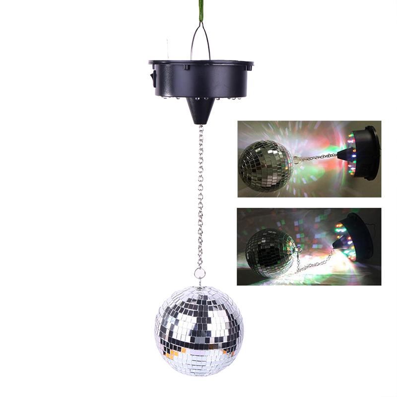 1 kus DIY dekorace Diskokoule Rotační motor 5 ot/min na baterie Motor zrcadlové koule Koule Vánoční párty potřeby