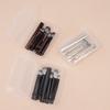 6 Convenient Mini Travel Makeup Brush Set Removable Replacement Brush Head, Nose Shadow Brush Concealer Brush Eyeshadow Brush