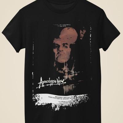Apocalypse Now Filmplakat Inspiriertes Schwarzes T-Shirt