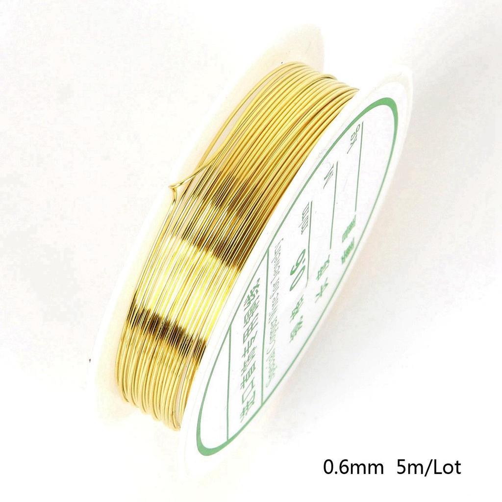 Copper Wire for Shaping, Jewelry, DIY Crafts, Hairpin Accents, and Accessories