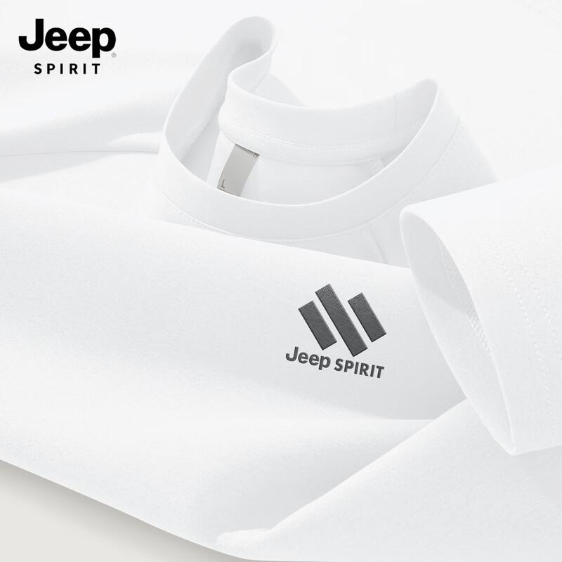 JEEP SPIRIT Men's Quick-Dry Long Sleeve Sports T-Shirt