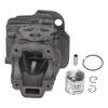 Cylinder Piston Ring Circlip Kit 44mm Replacement for Husqvarna 445 450 450E Chainsaw Parts