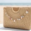 DIY Decoration Starfish Conch Pearl Bag Pendant Metal Chain Key Chain Bag Charms Accessory Lanyard Bohemian Style Bag Chain