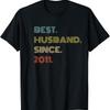Unisexs Best Husband Since 2011 T Shirt