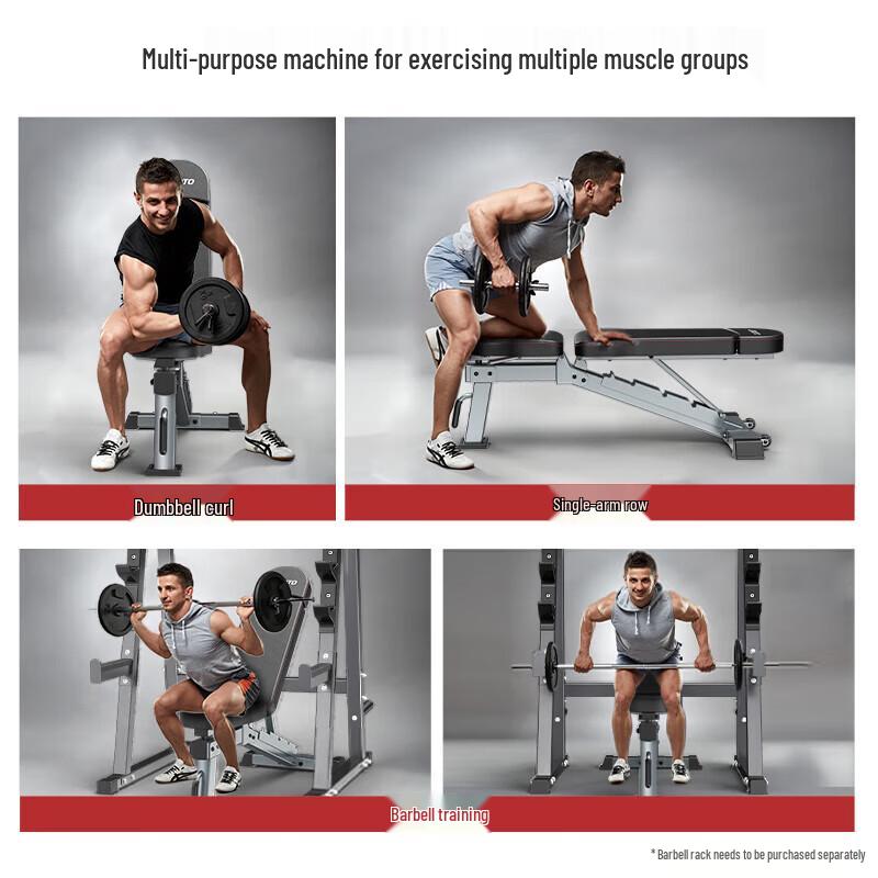Jieruit Multi-functional Adjustable Dumbbell Bench