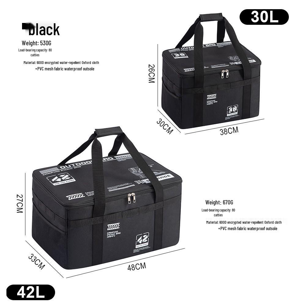 Camping Gear & Cookware Outdoor Storage Bag - Large Capacity Wilderness Tactical Box