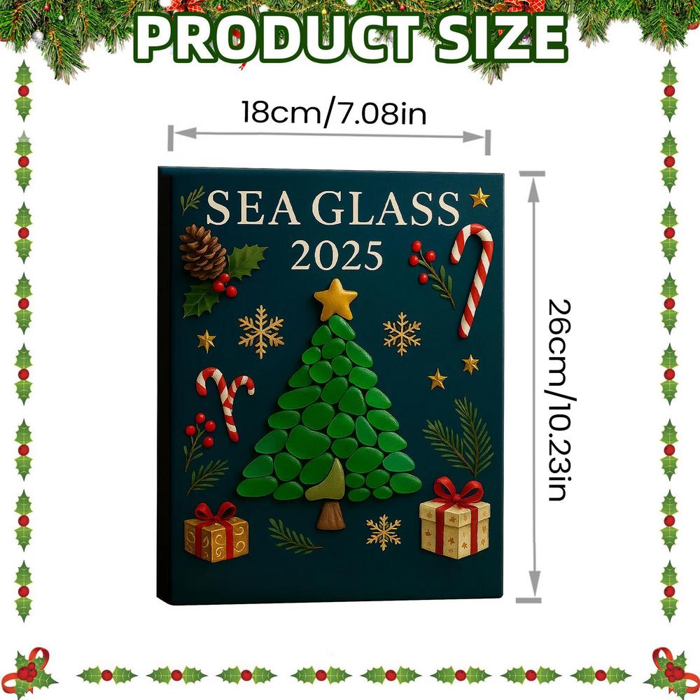 

2D Acrylic Blue Pendant Christmas Advent Calendar Set 24-Day Countdown Hanging Ornaments for Tree & Home Decor Festive Gifts M синій