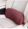 Car Lumbar Support Cushion - Slim Memory Foam Pillow for Coccyx and Waist Protection