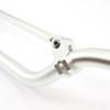 Rise Corporation Handlebars for Handlebars with Handle High T05Z9990080SL Off-Road 22.2mm Brace, Type, Aluminum, Silver,