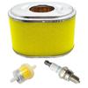 Air Filter for Honda GX160 GX200 GX140 GX100 GX110 GX120 Engine Air Filter with Spark Plug Replace 16100-ZH8-W51 16100-ZH8-W61