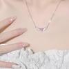 Heart Wings Necklace Women'S Sweet Fashion Versatile Clavicle Chain Love Zircon Jewelry Gift Premium Durable Quality