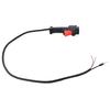 Black Handle Lawn Mower Switch Direct Throttle On Off Switch Trigger Kill Switch 26mm Tube Clamp Design Brush Cutter Switch