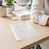 Notebook Production Folder 4-Hole Document Folder/A4 File Bag, Durable PP Portable Storage Compact Binder Folder, Macaron Colors Lightweight Organizer