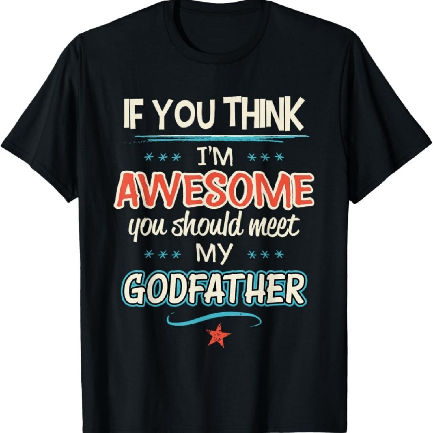 Если вы думаете, что я крутой, вам стоит познакомиться с моим крестным отцом. Футболка S