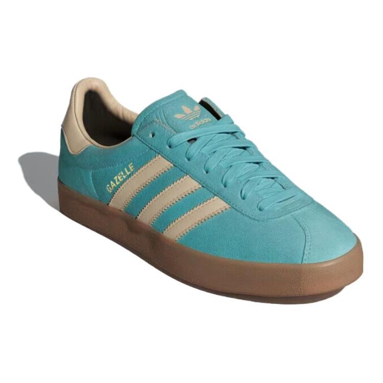 Adidas Gazelle 85 Easy Mint Crystal Sand Unisex Sneaker Blau Gummi IE3435