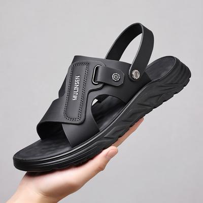 Sandals Men's 2025 New Trend Platform Beach Sandals Summer Wear Dad Non-slip Wear-resistant Dual-purpose Slippers