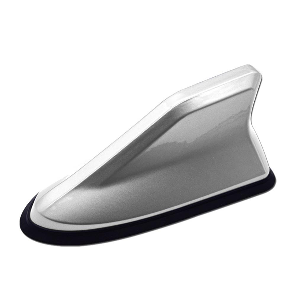 16cm Universal Carbon Fiber Look Car Roof Top Mount Shark Fin Aerial Antenna Toppers Auto Radio AM FM Antenna Signal Amplifier