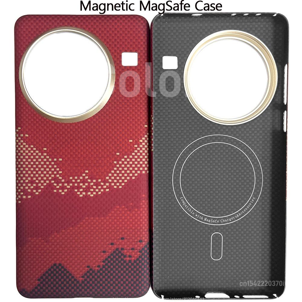 For OnePlus 13 Aramid Carbon Fiber Case Ultra Thin Lightweight Armor Protective Cover Compatible with MagSafe