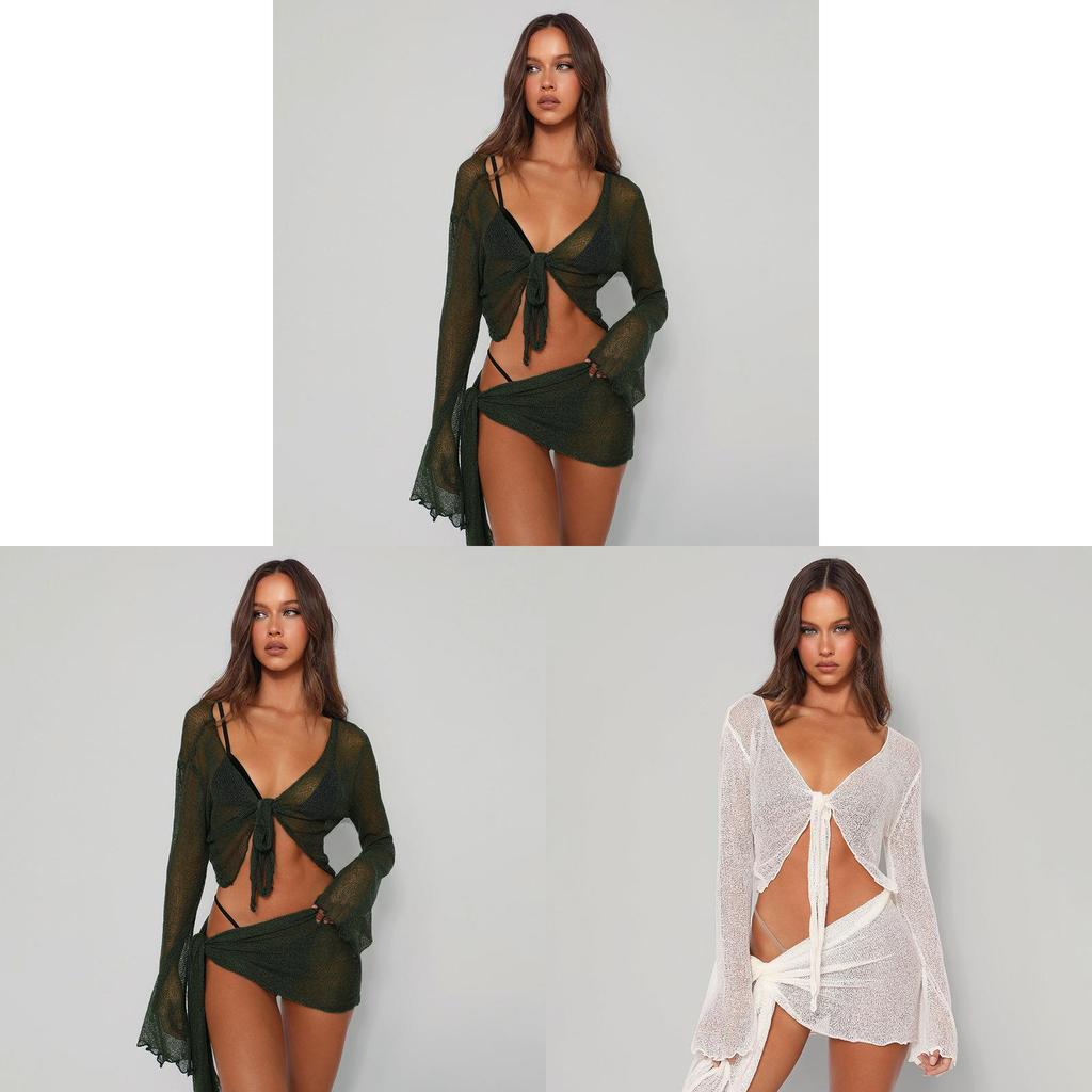 Street Style Women Summer Set With Spliced Polyester And Elastane Fabric For Casual Wear