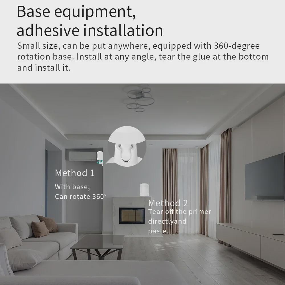 ZigBee Smart PIR Motion Sensor for Home Automation