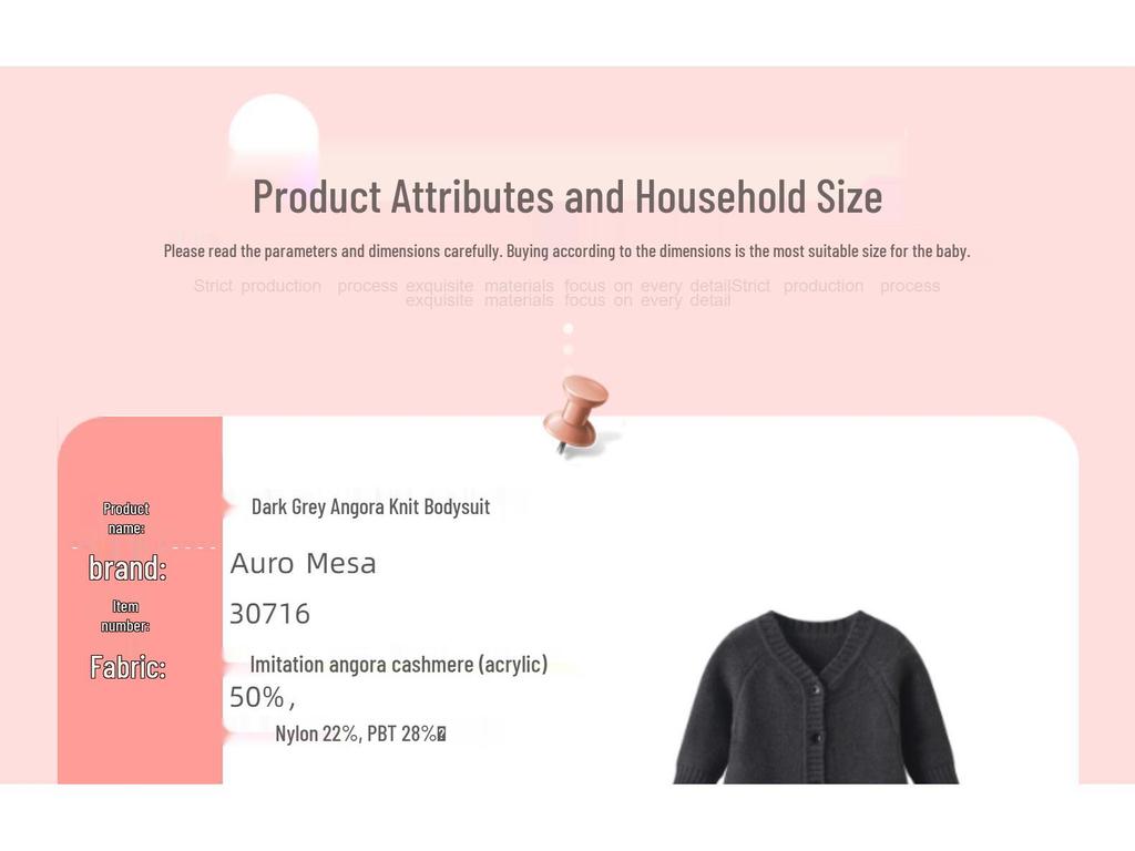 Autumn/Winter Korean Style Unisex Baby Knit Onesie - Solid Color Warm Sweater Romper