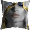 Decor Home Moda Afro Negru Femei Fete Canapea Fete de Perna Dormitor Sufragerie Huse de Perna