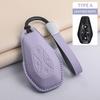 PU Leather Car Key Case Cover Holder Keychain Protective Shell for ARCFOX Alpha S Alpha T GT ECF ARCFOX7 Remote Key
