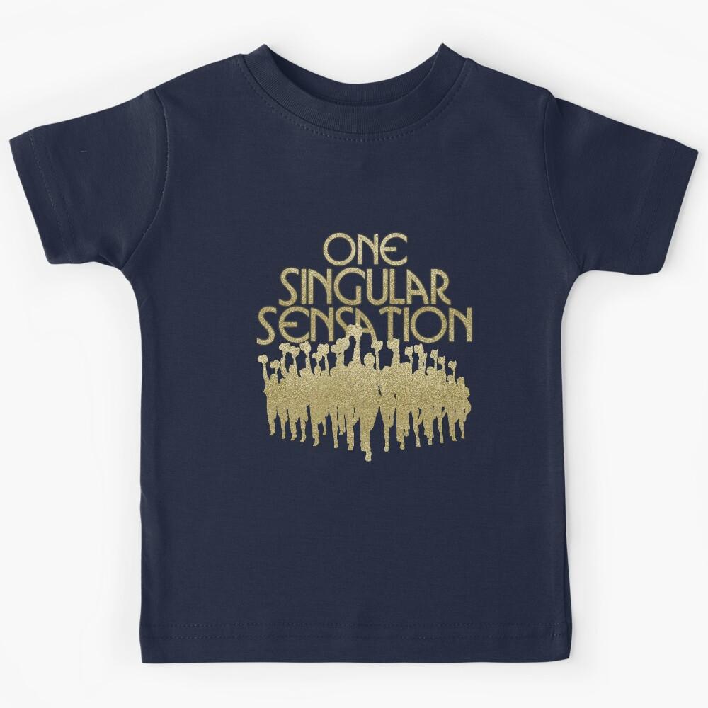 One Singular Sensation | A Chorus Line Kids T-Shirt 150