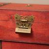 Vintage Wooden Desktop Jewelry and Keepsake Box