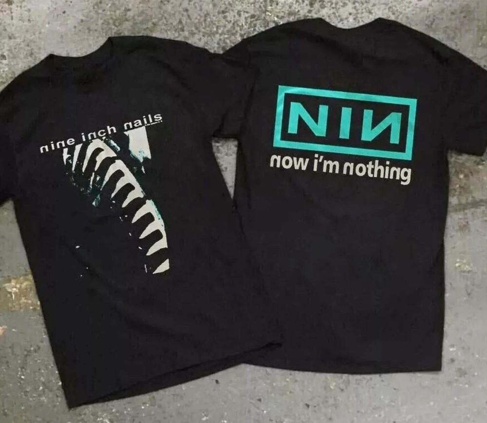 1990 Nine Inch Nails You Get What You Deserve Hate Comfort Colors Shirt Reprint Unisex T-Shirt M