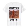 HEISSER VERKAUF Lustiges Marcus Der Wurm Rigatoni Nudel Robert Meme Trendiges Kunst T-Shirt für Männer Frauen Baumwoll-T-Shirts Kurzarm-Tops