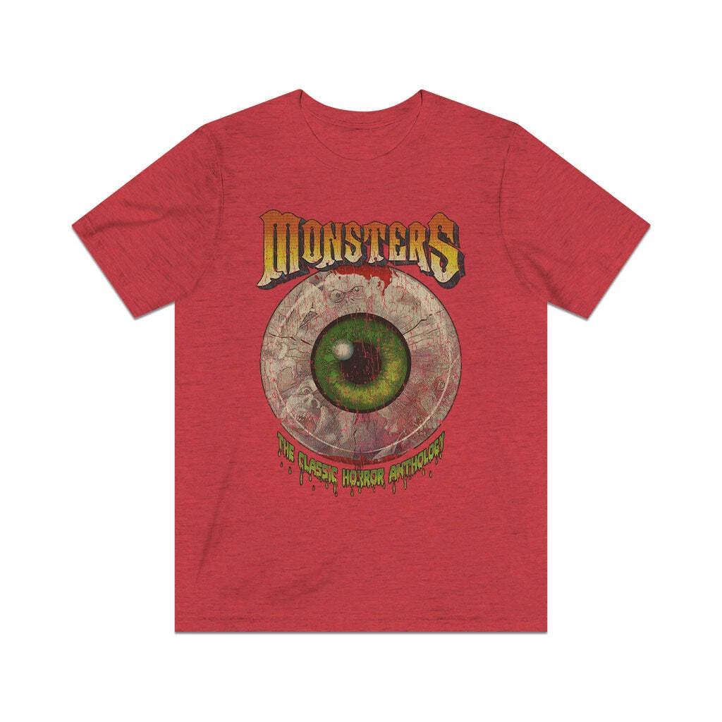 

Monsters Horror Anthology Eyeball 1988 Vintage Men s T shirt M