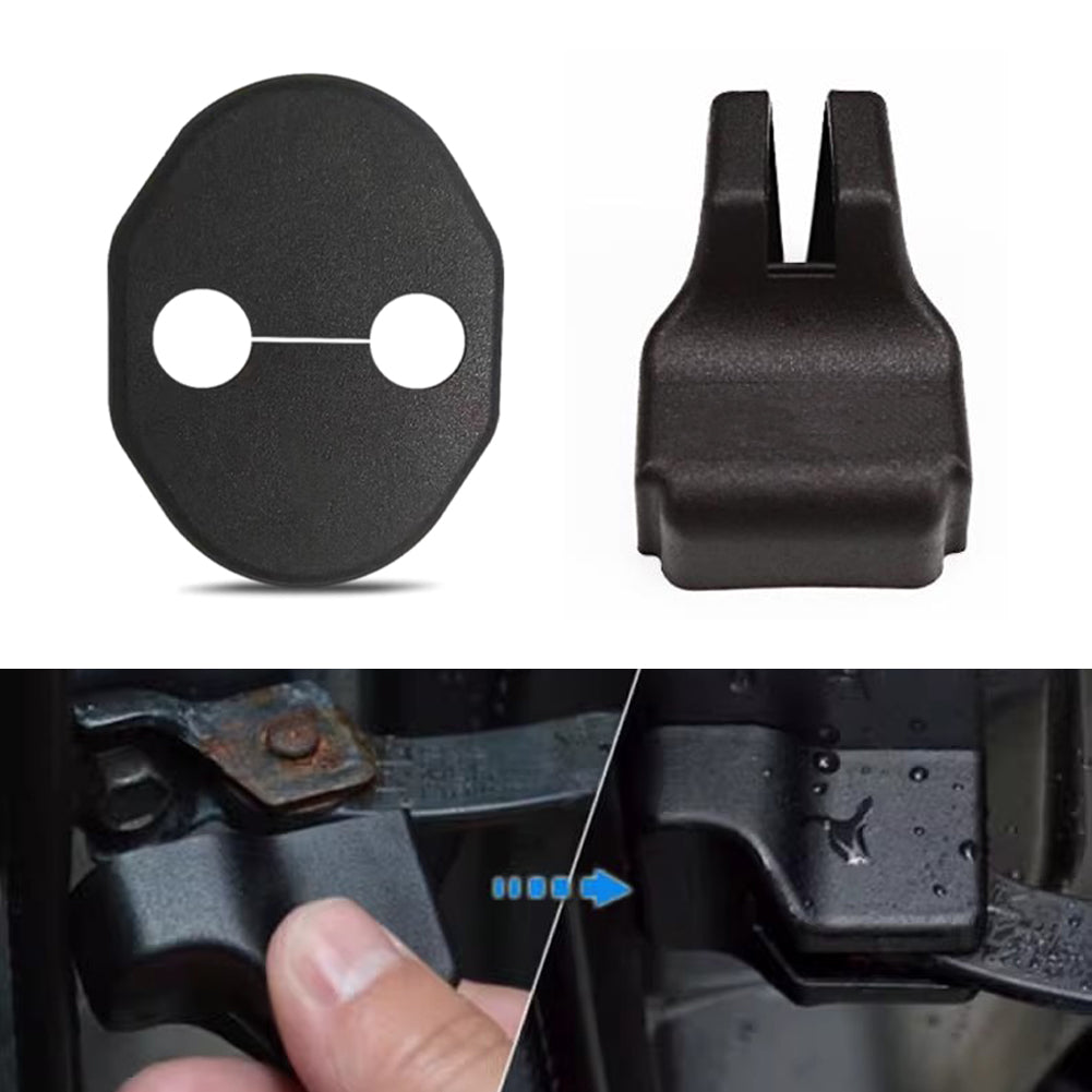 4Pcs Car Door Lock Cover Door Stopper Covers Accessories for Mazda 2 3 5 6 8 CX-4 CX-5 CX-7 CX-9 Door Stopper Protection Covers