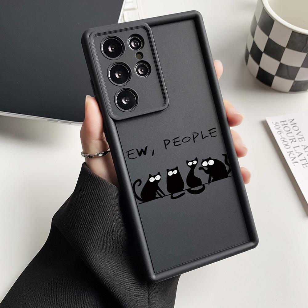 Soft Case For Samsung A55 5G S25 Ultra S24 FE A54 A16 A15 A53 A35 A34 A14 A13 A06 A05 A05s A33 A25 S23 S22 Plus Love Heart Cover