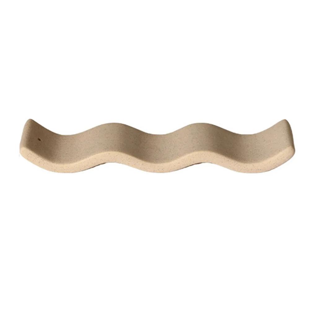 Elegant Porcelain Incense Holder for Tabletop Decoration with Material and Stable Base for Home and Tea Room Use