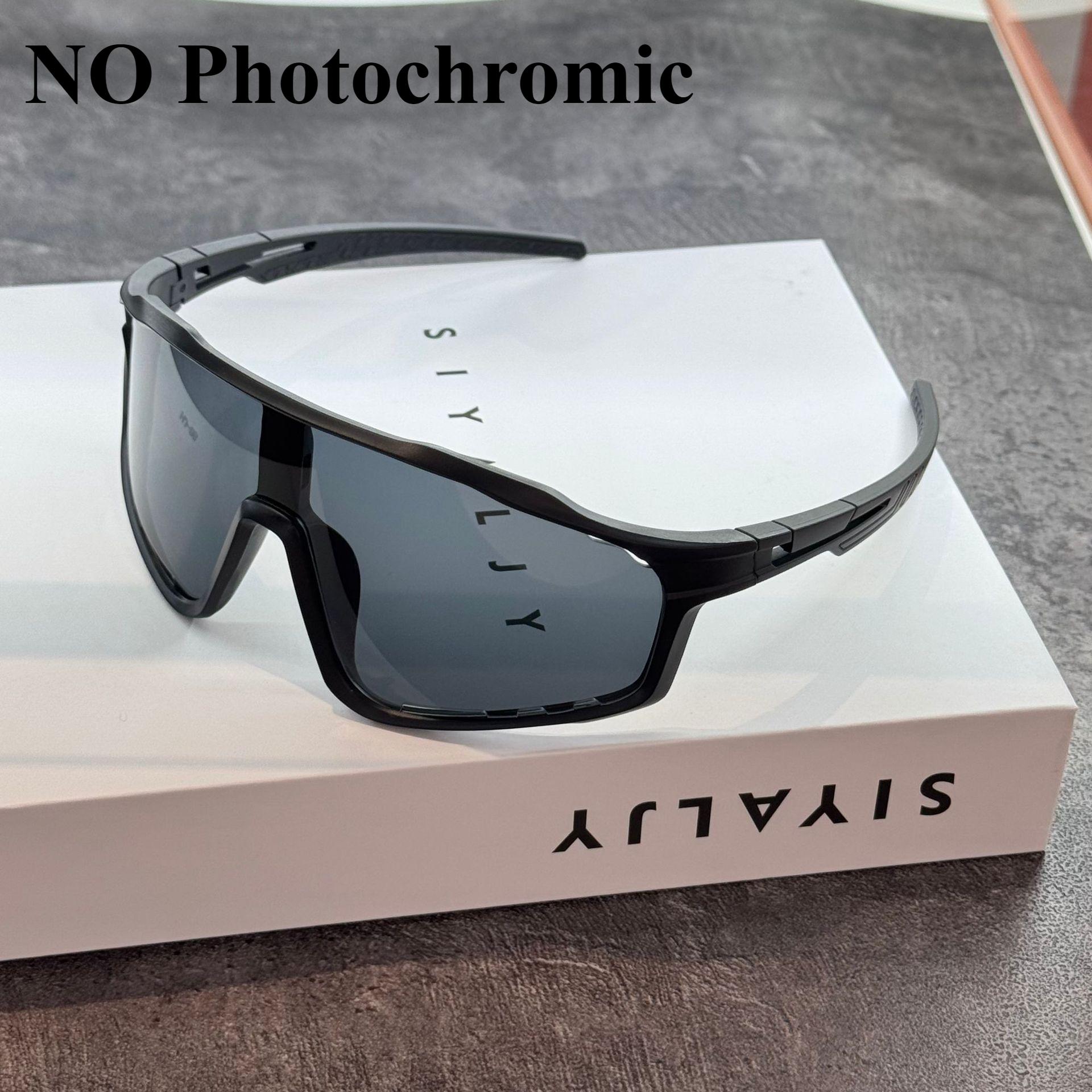 

Photochromic Cycling Sunglasses UNISEX Outdoor Sports Glasses Bicycle Riding Windproof Goggles чёрный