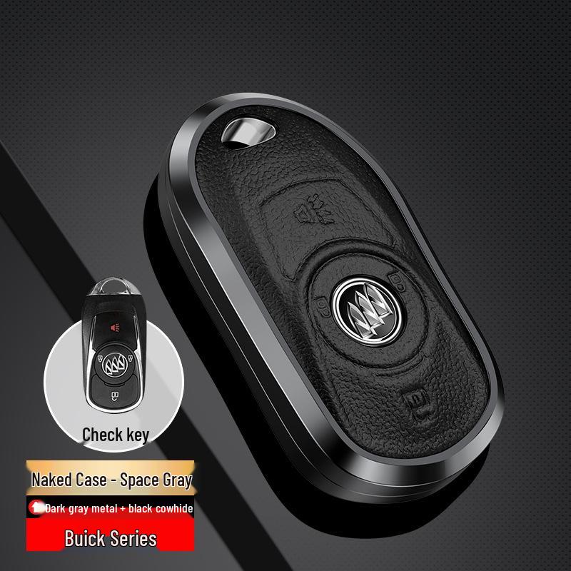 

Buick Key Cover: Compatible with Velite 6, LaCrosse, Regal - Custom-Fit Protective Shell with Buckle