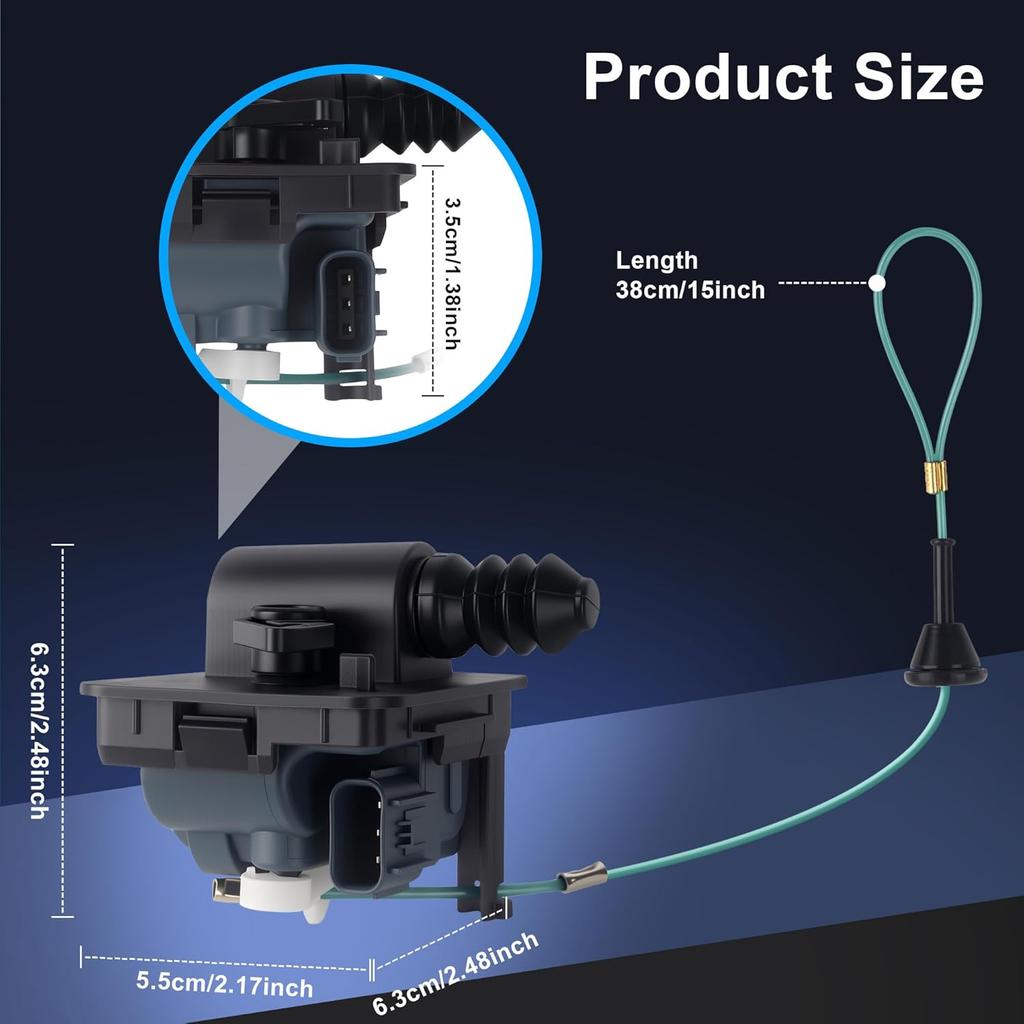 74700-TBA-A02 Fuel Door Actuator Gas Tank Lock Assembly For Honda Civic 2016-, Fuel Door Lock Actuator Replaces# 74700TBAA02