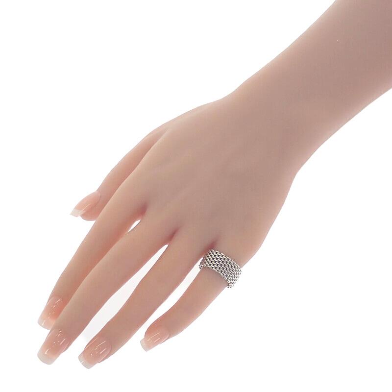 TIFFANY&Co.  #15(JP Size) ring Silver925 Women