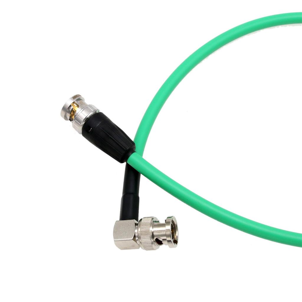 HangTon Rugged 4K 60p 12G 6G 3G SDI Video Coaxial Shielded Cable 75 Ohm BNC to BNC for ARRI RED Sony Camera 50cm