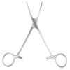 Surgical Haemostatic Hemostatic Forceps Stainless Steel Curved Tip Pliers Pet Hair Tweezers 16cm