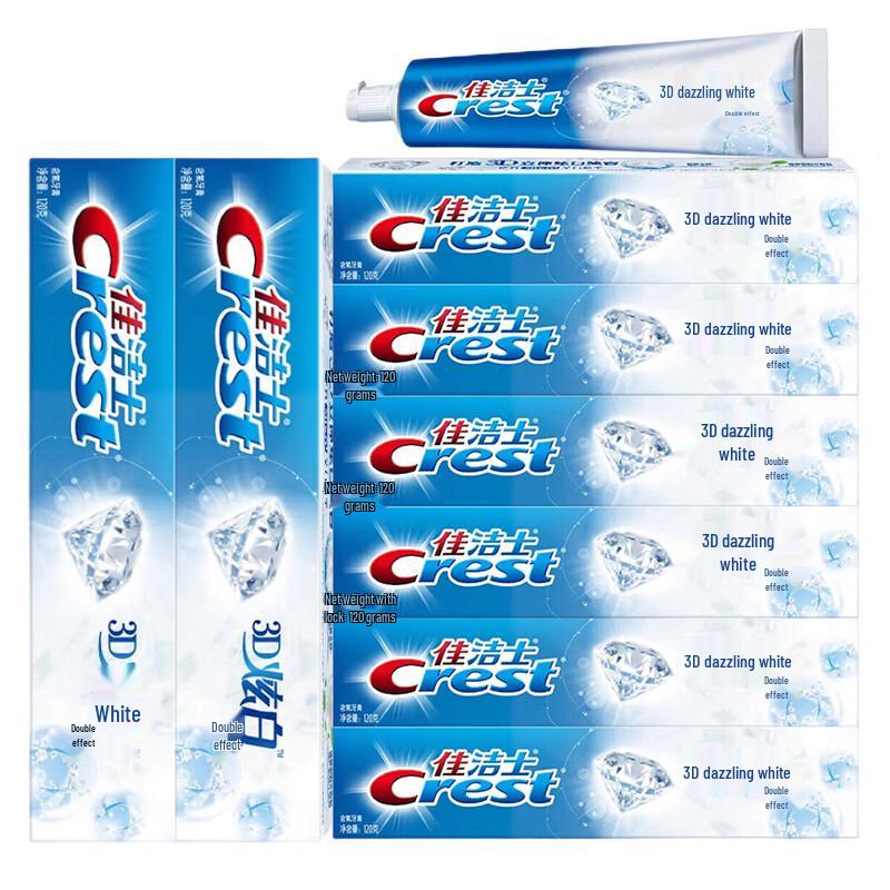 

Crest 3D White Dual Effect Toothpaste Value Pack