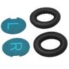 Ohrpolster Kopfhörer Kissen Reparatur Ersatz Fit für QC2 QC15 AE2 AE2I QC25 Schwarz