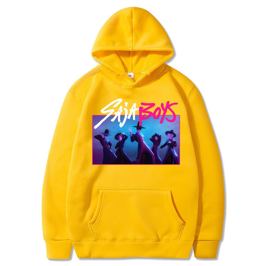 Trend Print Hooded Street Autumn Fashion Fleece Sweatshirt Hoodies Top for Men Women