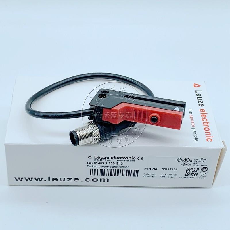 LEUZE label sensor GS 61 6D.2,200-S12 Special Sale