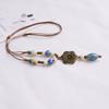 Winter New Factory Direct Sales Ceramic Niche Design High-end Necklace Ceramic Sweater Chain Accessories