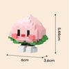 Building Blocks Cute Bricks Block Fruit Figurine Mini Particle Trendy Play Fruit Happy Food Set Creative Desktop Decor